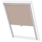 vidaXL Mörkläggande rullgardin beige MK04 133484