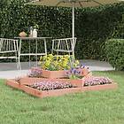 vidaXL Odlingslåda 112x112x27 cm massiv douglas 823890