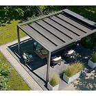 Nesling Solskydd pergola Grey/grå 2.97 x 3.97 m