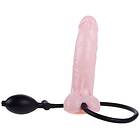 Realistic Inflatable dildo with suction cup 19,3 cm