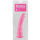 Basix Slim 7'' Dildo (Välj:: Rosa)