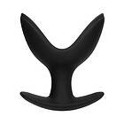 Play Plug & by Shots – silikon split analplugg med ankare modell 12 cm – svart