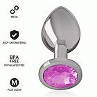 Metal INTENSE ANAL PLUG PINK SIZE M