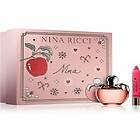 Nina Ricci Set : Les Belles Eau De Toilette For Women 80ml Jumbo Matte Cream Lipstick Fancy Pink 2,5g