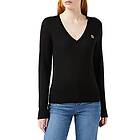 Ted Baker WMK-ABIYGAL-Merino Edit V-ringad pullover tröja svart (UK