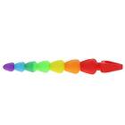 Rainbow Heart Beads