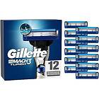 Gillette Mach3 Turbo 3D System Blades 12st ersättningsblad ()