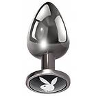 Playboy Pleasure Tux Exklusiv Analplugg i Metall (Storlek: Large)