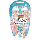 BIC Shaver Miss Soleil 3 Sensitive Aqua Colours 1op.-3pcs