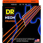 Medium DR Strings NOB-45 Neon Orange Bass 045-105