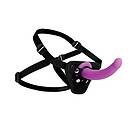 Navigator Silikon G-spot Dildo med sele