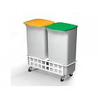 Durable Sorteringsvagn 2x40L
