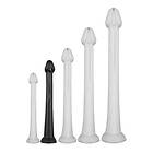 Medium Darksil Whale Dildo Black 40 cm