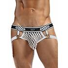 White Peep Show Jock Ring (Storlek: S/M)