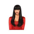 Leg Avenue Bangin' Long Black Wig Lång Sexig Svart Peruk