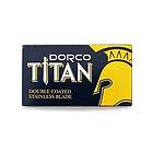 Dorco SLIQHAQ SELECTED Titan Double Coated Stainless Blade x10
