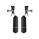 Black OUCH!s Vibrating Nipple Clamps