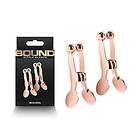 Rose Bound Nipple Clamps C1 Gold