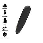 Ibiza  - CLIT STIMULATOR USB CHARGER 10 VIBRATION MODES GOLDEN 13 X 2,9