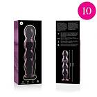 CLEAR NEBULA SERIES BY IBIZA MODEL 10 DILDO BOROSILICATE GLASS 16,5 X 3,5 CM Storlek 1,Rosa