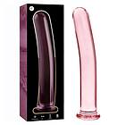 CLEAR NEBULA SERIES BY IBIZA MODEL 17 DILDO BOROSILICATE GLASS 18,5 X 3 CM Storlek 1,Rosa