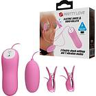 Pretty LOVE ELETRIC SHOCK AND VIBRO-BULLETS PINK