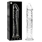 CLEAR NEBULA SERIES BY IBIZA MODEL 12 DILDO BOROSILICATE GLASS 17 X 3,5 CM Storlek 1,TRANSPARENTE
