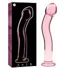 CLEAR NEBULA SERIES BY IBIZA MODEL 18 DILDO BOROSILICATE GLASS 18,5 X 3,5 CM Storlek 1,Rosa