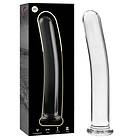 CLEAR NEBULA SERIES BY IBIZA MODEL 9 DILDO BOROSILICATE GLASS 15,5 X 2,5 CM Storlek 1,TRANSPARENTE