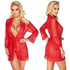 RED Sensual Kimono (Storlekar: S/M)