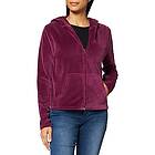 NA-KD Dam velour zip up tröja, Schwarz, XL