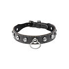 Strict Diamond Choker With O-Ring Black