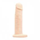 Tantus Realistisk dildo Vibrator Med relief Beige Silikon