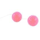 Pink A deeply pleasure spiky balls 3.6 cm