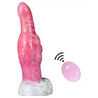 Pink Alien Faelight Vibrating Dildo 22 cm