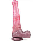 Pink Alien Jumpy Dildo 24.5 cm