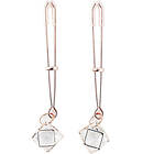 Kiotos Nipple Clamps Rose Gold Prism