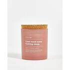 Pink TYPO – Rosa ljust med "sleep"-text- No Size unisex