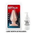 Doc Johnson Classic Butt Plug Large Flesh