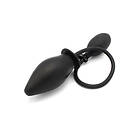 Kiotos Inflated Anal Spade Plug Black