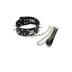 Kiotos Leather Collar Spiked
