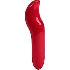 Doc Johnson Amore vibrator, 15 cm, röd