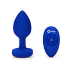 B-Vibe Vibrator Jewel Plug XL Marinblå