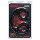 Doc Johnson Hemp Bind & Tie Cuffs Black