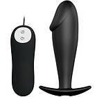 Pretty Love bottom silicone anal plug penis design 12 modes of vibration