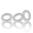 Oxballs Treringad Kukbur Willy Rings Pack Clear (3 uds)