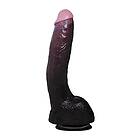 King Belgo Prism Jungle penisdildo i svart 24 cm