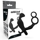 Addicted Toys butt plug with cock ring and ball-strap