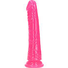 RealRock : Glow in the Dark Realistic Dildo, 15.5 cm, rosa