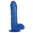 Toyz4Lovers Jelly Dildo äkta våld blå 25 cm